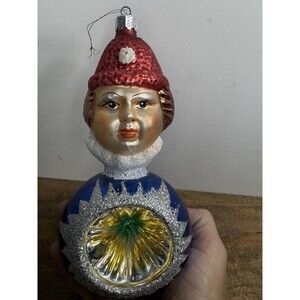 Vintage Christopher Radko  Boy Clown Ornament 90-084-0